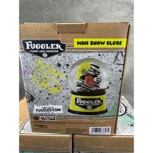 Fuggler Mini Snow Globe Funny Ugly Monster Collectible‎ Toy NEW